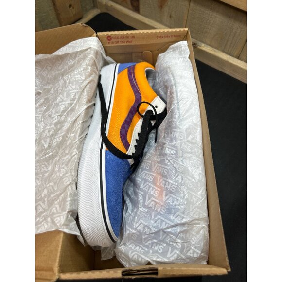Vans Old Skool Mix & Match Sneakers Mens 10.5 Womens 12 Multicolor Suede Canvas - Picture 6 of 9